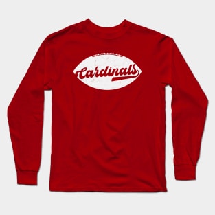 Retro Cardinals Football Long Sleeve T-Shirt